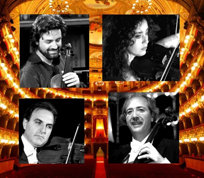 A Castello Ursino concerto del Quartetto d’archi del Teatro Massimo Bellini