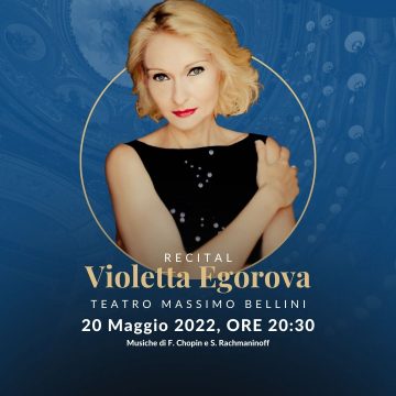 La pianista Violetta Egorova in recital: doppio omaggio a Chopin e Rachmaninov