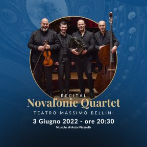 Novafonic Quartet: omaggio al Tango Nuevo di Astor Piazzolla