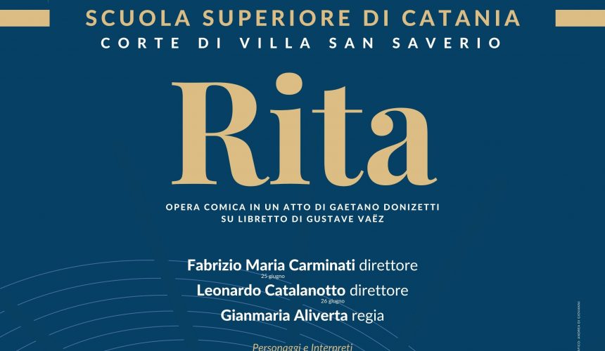 “Rita” di Donizetti in un allestimento ispirato al “carro di Tespi”