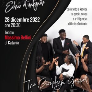 28 dicembre 2022 – Concerto Gospel al Teatro Massimo Bellini – The Brooklyn Gospel Harmonettes