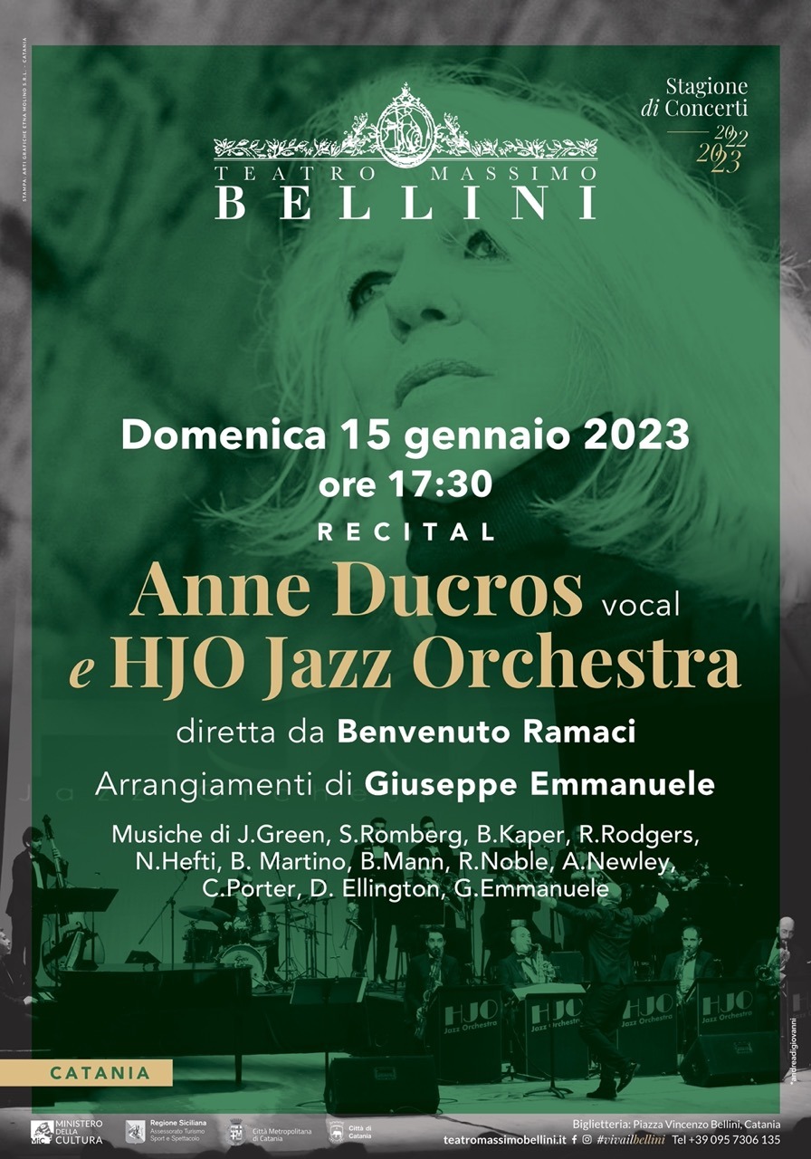 Anne Ducros e HJO Jazz Orchestra